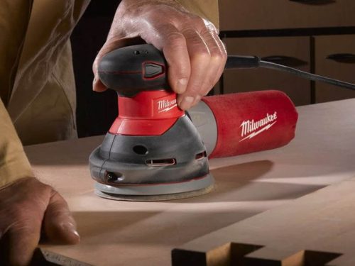 Milwaukee ROS 125 E Excentercsiszoló, fordulatszám szabályzós (300W/125mm) (4933433180)