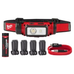   Milwaukee L4 HL2-301 USB újratölthető fejlámpa 600lm (3,0Ah 4V) (4933479963