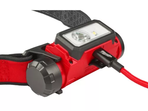 Milwaukee L4 HL2-301 USB újratölthető fejlámpa 600lm (3,0Ah 4V) (4933479963