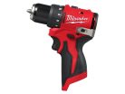Milwaukee M12 BLDDRC-402C akkus fúró-csavarozó kofferben (12V 2x4,0 Ah)