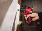 Milwaukee M12 BLDDRC-402C akkus fúró-csavarozó kofferben (12V 2x4,0 Ah)
