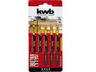 KWB szúrófűrészlap 3,0 mm 100/77mm 5 darabos készlet (49610225)