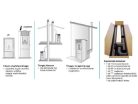 Centrometal CentroPelet Z12 Pellet Kályha 9kW légfűtéses, fehér
