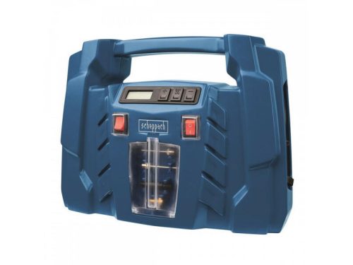 Scheppach Air Force 5 Olajmentes táskakompresszor, 8 bar, 12V/230V