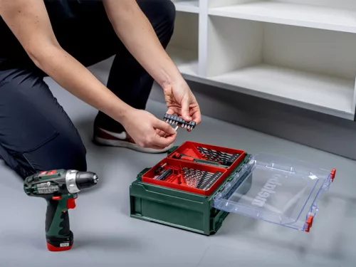 Metabo PowerMaxx BS Basic Set Akkus fúrócsavarozó (600080710)