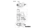 Metabo MAG 50 Mágneses magfúrógép (600636500)