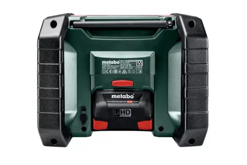Metabo R 12-18 DAB+ BT Akkus építkezési rádió (600778850) (Akku és töltő nélkül)