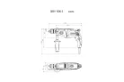 Metabo SBEV 1000-2 Ütvefúró 1010W (600783500)