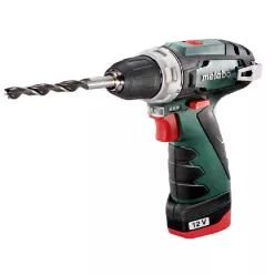   Metabo PowerMaxx BS Basic Akkus Fúrócsavarozó 12V 2x2,0Ah 34Nm (600984000)