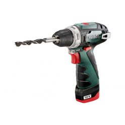   Metabo PowerMaxx BS Basic Akkus Fúrócsavarozó 12V 2x2,0Ah kofferben (600984500)