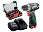 Metabo PowerMaxx BS Basic Set Akkus fúrócsavarozó 12V 1x2,0Ah Li-ion, LC 24 akkutöltő (600984900)