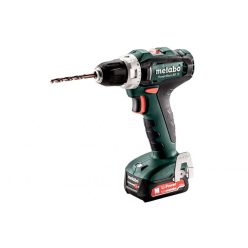   Metabo PowerMaxx BS 12 Akkus fúró-csavarozó 12V 2x2Ah műanyag hordtáskában(601036500)