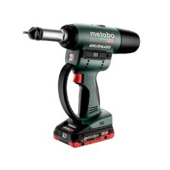   Metabo NMP 18 LTX BL M10 Akkus szegecsanya Pisztoly 18V 2x4,0Ah (601788800)