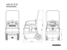 Metabo ASR 50 M SC Univerzális porszívó 1400W 50l (602045000)