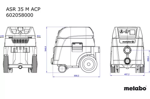 Metabo ASR 35 M ACP Univerzális porszívó (602058000)