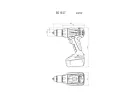 Metabo BS 18 LT Akkus fúró-csavarozó (602102890) (Akku és töltő nélkül)