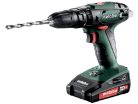 Metabo SB 18 Akkus Ütvefúró-csavarbehajtó 18V 2x2Ah Li-ion + SC 30 töltő + metaBOX koffer(6022455