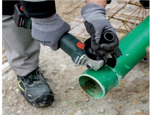 Metabo W 18 L 9-125 Quick Akkus Sarokcsiszoló 18V 2x5,2Ah 125mm (602249650)