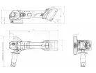 Metabo W 18 L 9-125 Quick Akkus Sarokcsiszoló 18V 2x5,2Ah 125mm (602249650)
