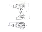 Metabo SB 18 LT BL Akkus Ütvefúró-csavarbehajtó 18V 75Nm (602316840)(Akku és töltő nélkül)