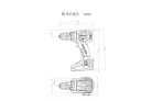 Metabo BS 18 LT BL Q Akkus fúró-csavarozó (602334890) (Akku és töltő nélkül)