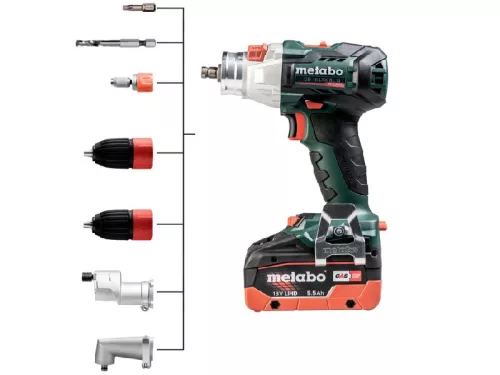 Metabo GB 18 LTX BL Q I Akkus Menetfúró 18V 130Nm (602362850)(Akku és töltő nélkül)