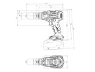 Metabo GB 18 LTX BL Q I Akkus Menetfúró 18V 130Nm (602362850)(Akku és töltő nélkül)