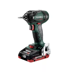   Metabo SSD 18 LTX 200 BL Akkus Ütvecsavarozó 18V 2x4Ah LiHD 200Nm 1/4 (602396800)