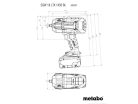 Metabo SSW 18 LTX 1450 BL Akkus ütvecsavarozó metaBOX-ban (2x8,0Ah+töltő) (602401810)