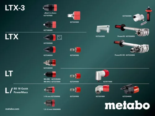 Metabo SB 18 LTX-3 BL Q I Akkus ütvefúró-csavarbehajtó (Akku és töltő nélkül) (603182850)