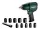 Metabo DSSW 360 SET 1/2 Sűrített levegős ütvecsavarozó készlet (604118500)