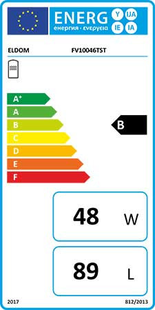 ELDOM Green Line TST 100 felső bekötésű Indirekt használati meleg víz tartály - 1 hőcserélővel