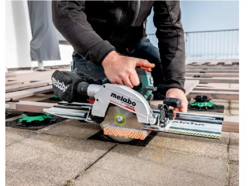 Metabo KS 18 LTX 66 BL Akkus kézi Körfűrész 18V 2x8Ah LiHD 165mm (611866810)