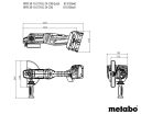 Metabo WPB 36-18 LTX BL 24-230 Akkus sarokcsiszoló, kofferben (Akku és töltő nélkül) (613103840)