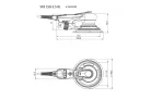 Metabo SXE 150-2.5 BL Excentercsiszoló 350W 150mm karton dobozban (615025000)