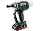 Metabo NP 18 LTX BL 5.0 Akkus Popszegecshúzó Pisztoly 18V 2x4,0Ah (619002800)