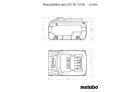 Metabo Akkuegység LiHD 18V 8,0Ah (625369000)