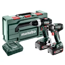   Metabo Combo Set 2.8.4 18V Akkus Gépszett 18V 2x5,2 Li-Power (685196000)