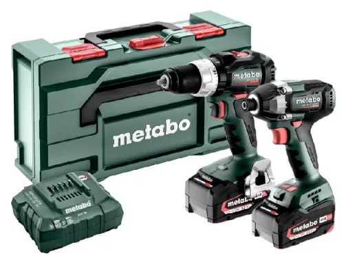 Metabo Combo Set 2.8.4 18V Akkus Gépszett 18V 2x5,2 Li-Power (685196000)