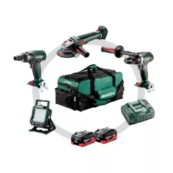   Metabo Combo Set 4.3.2 18 V Akkus Gépszett 18V 2x10Ah LiHD (685209000)