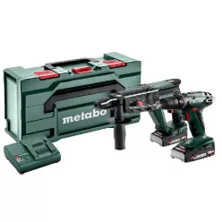   Metabo Combo Set 2.3.2 18 V Akkus Gépszett 18V 2x2Ah Li-Power (685216500)