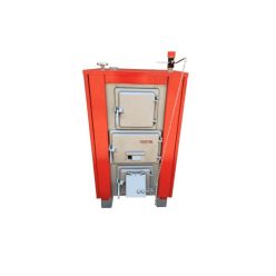   Totya K-4-B Klasszik Vegyestüzelésű Lemezkazán 40 kW, burkolattal, huzatszabályzóval, hőmérővel