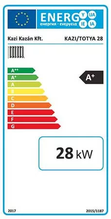 Totya VR28 B Vegyestüzelésű Lemezkazán 28kW, burkolat NÉLKÜL, huzatszabályzóval, hőmérővel