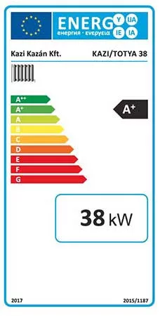 Totya VR38 B Vegyestüzelésű Lemezkazán 38kW, burkolat NÉLKÜL, huzatszabályzóval, hőmérővel
