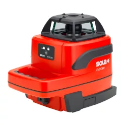   Sola EVO 360 PROFESSIONAL Forgólézer szett RRD2 jelfogóval+rögzítővel, 2x akkuegység 18650