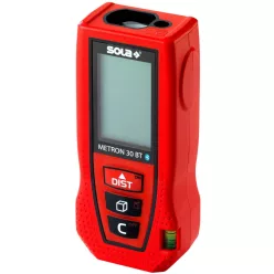   Sola METRON 30 BT Lézeres távolságmérő töltőkábel+övtáska, Bluetooth