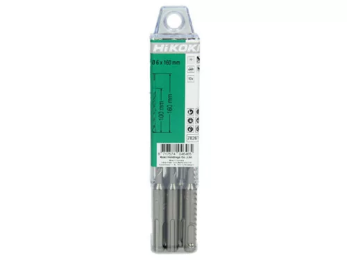 HiKOKI Fúrószár 10x260mm SDS-Plus 10db (782637)