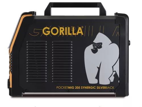 IWELD GORILLA POCKETMIG 205 SYNERGIC SILVERBLACK hegesztő inverter