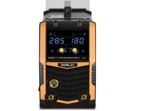 IWELD GORILLA POCKETMIG 205 SYNERGIC SILVERBLACK hegesztő inverter