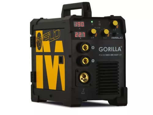 IWELD GORILLA POCKETMIG 205 ALUFLUX hegesztő inverter